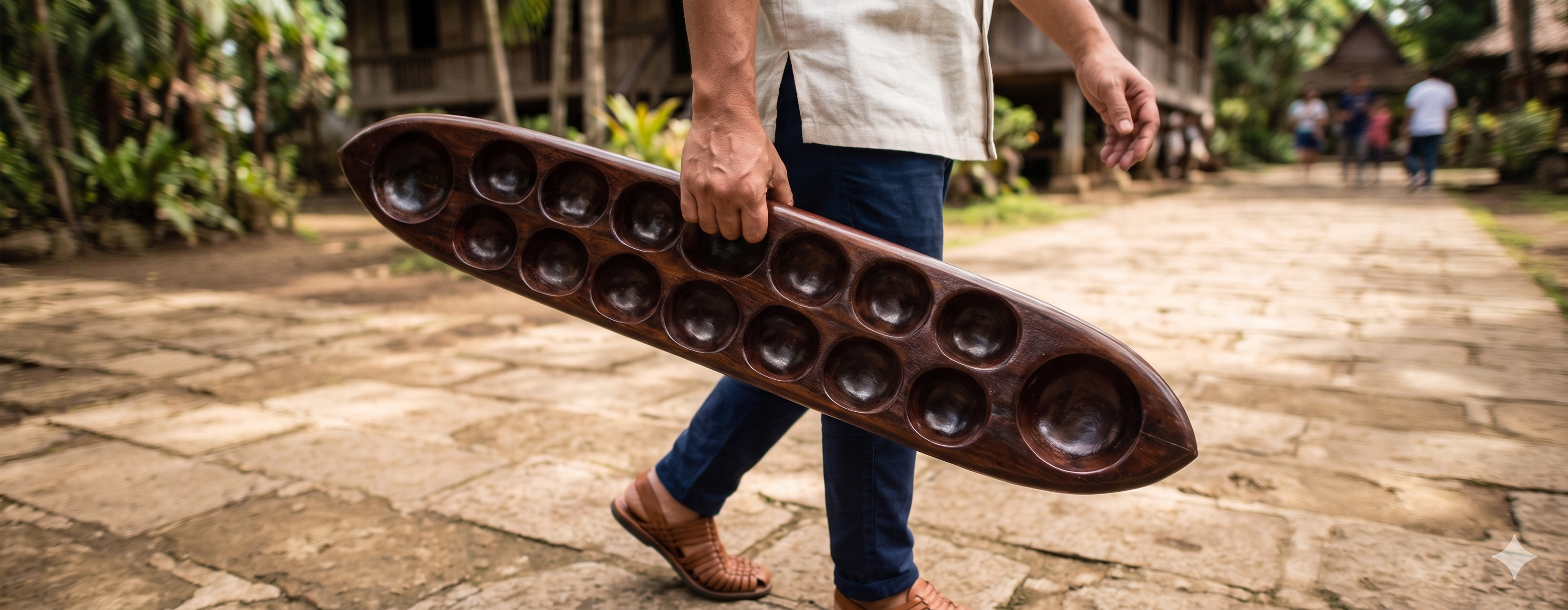 Classic Sungka Board