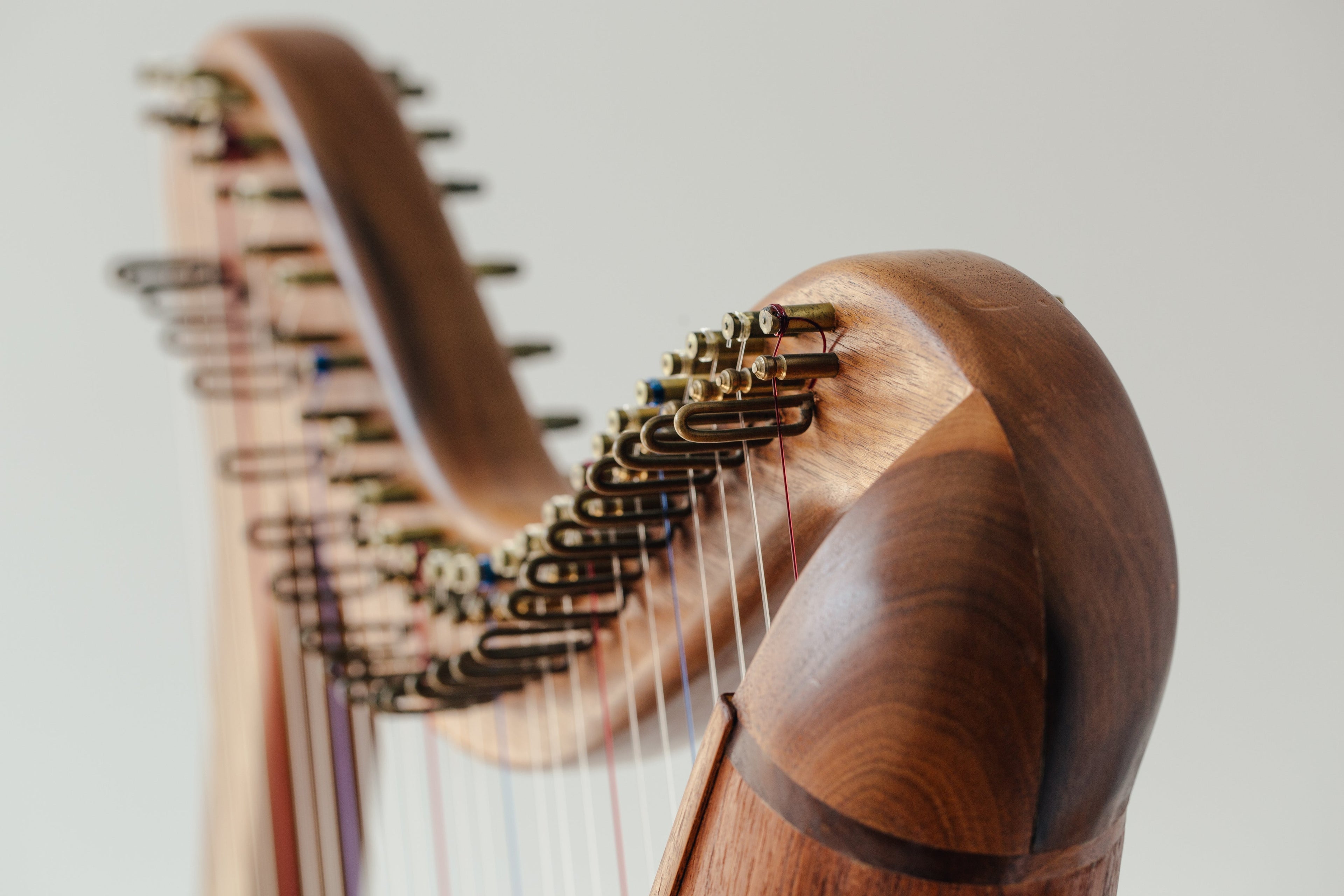 Mango Wood Lyre Harp