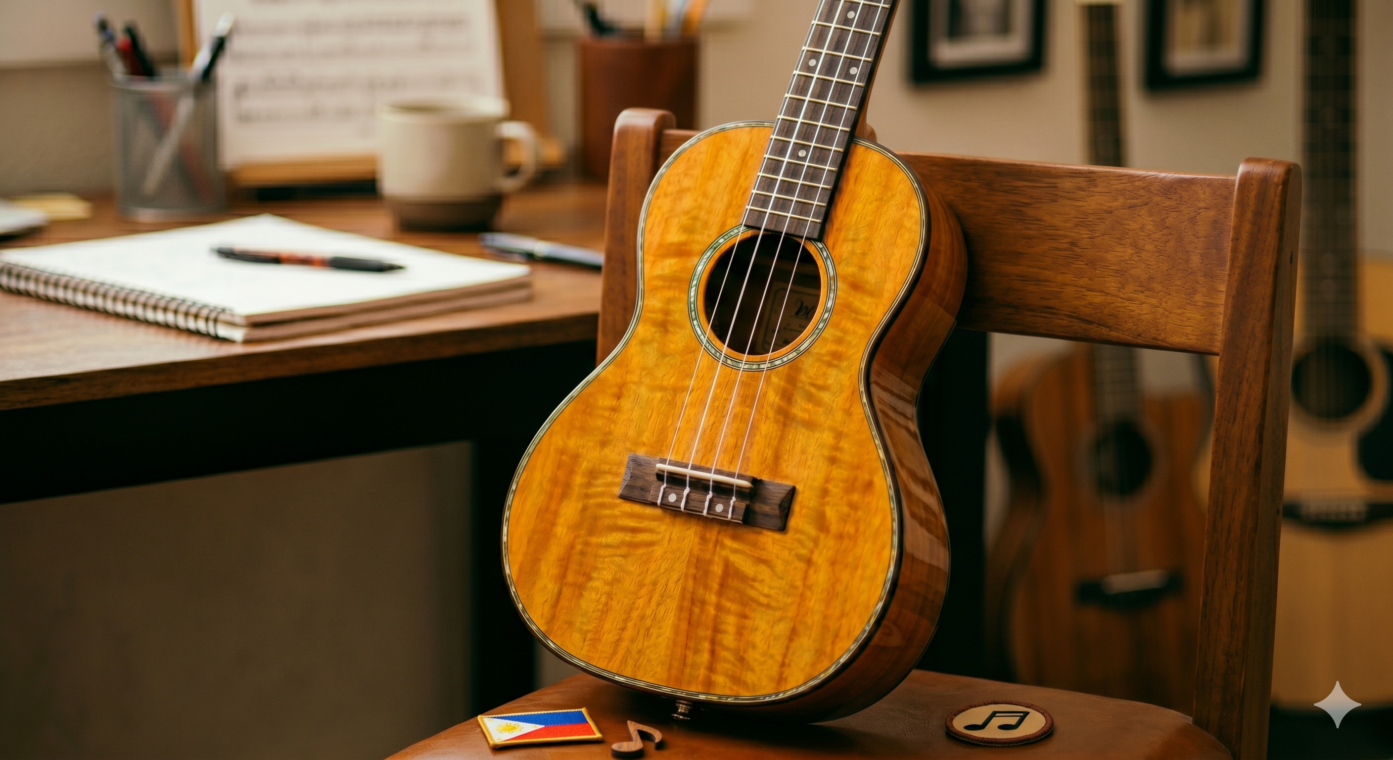 Rustic Mango Wood Ukelele